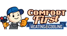 Comfort First Heating and Cooling logo