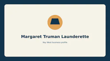 Margaret Truman Launderette logo