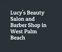 Lucy's Beauty Salon and Barber Shop in West Palm Beach logo