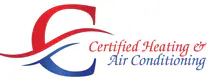 Certified Heating & Air Conditioning logo