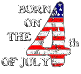 Born on the 4th of July logo