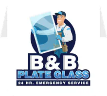 B&B Plate Glass logo