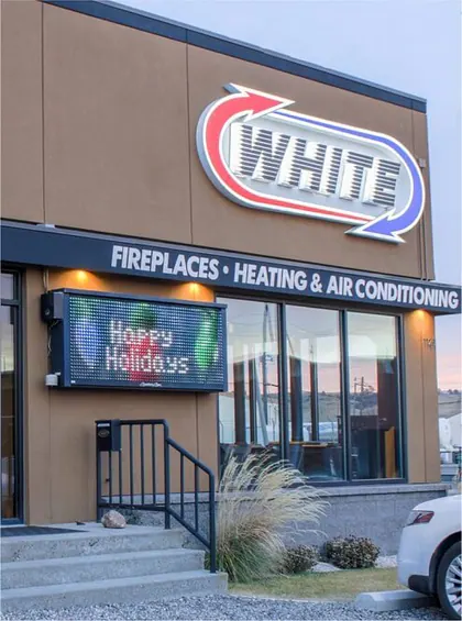 White Heating & Air Conditioning media 1