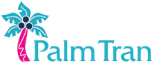 Palm Tran Public Transportation logo for Travel & Hospitality in West Palm Beach, FL