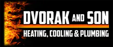 Dvorak and Son Heating, Cooling & Plumbing logo