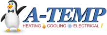 A-TEMP Heating, Cooling, and Electrical logo