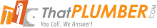 That Plumber logo for Plumbers in Hartville, OH