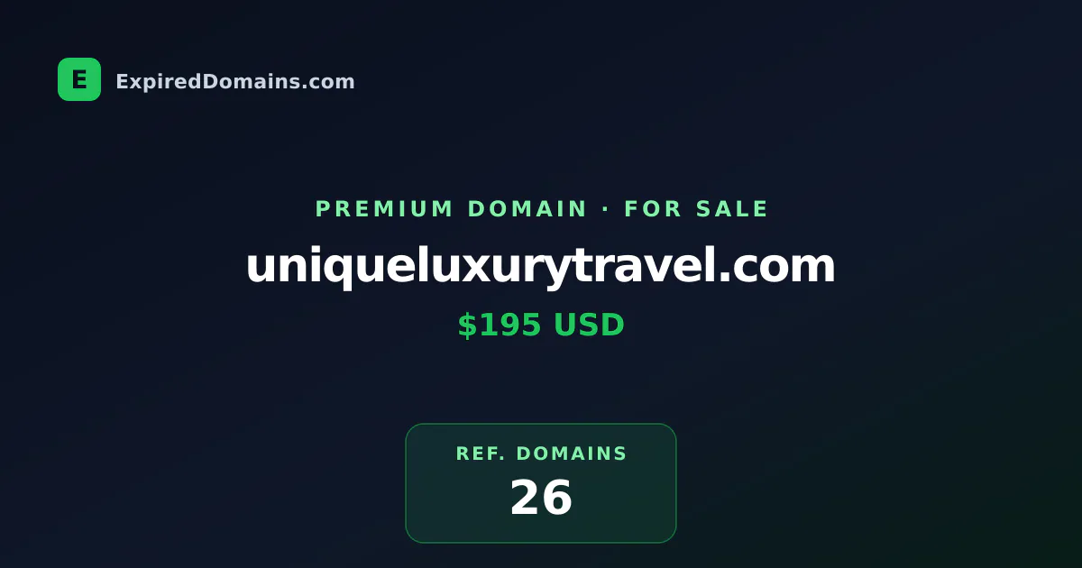 Profile image for Uniquie Luxury Travel, Travel & Hospitality, West Palm Beach, FL