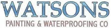 Watson's Painting & Waterproofing Company logo