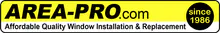 Area Pro Windows of Dayton, Ohio logo