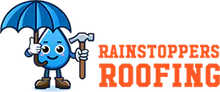 Rainstoppers Roofing logo