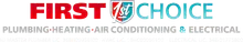 First Choice Plumbing, Heating, Air Conditioning & Electrical logo