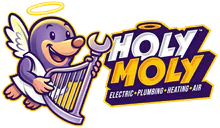 Holy Moly Electric Plumbing Heating Air logo