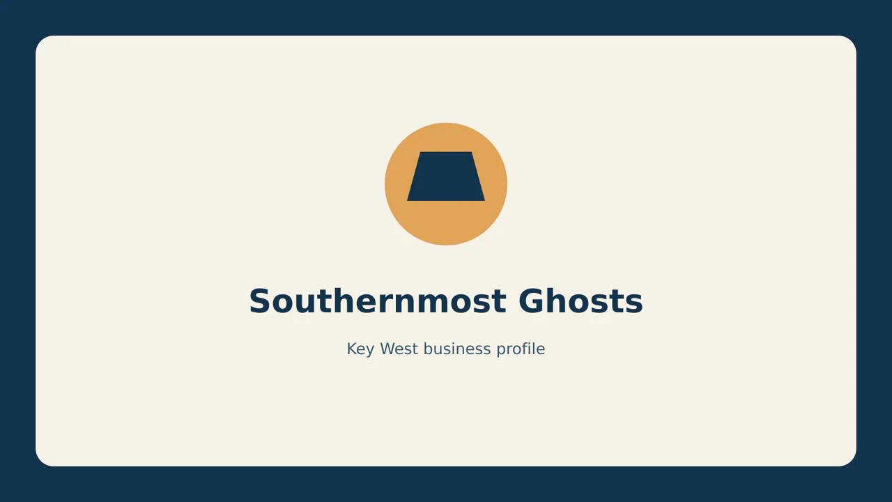 Southernmost Ghosts profile identifier; RealReviews editorial text mark, not the business's official logo or a photograph.