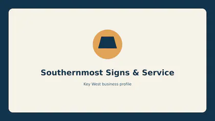 Southernmost Signs & Service logo
