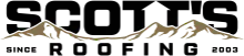 Scott's Roofing logo