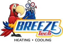 BreezeTech Heating and Cooling logo