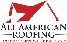 All American Roofing logo