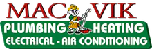 Mac-Vik Plumbing, Heating, and Electrical logo