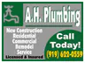 A.H. Plumbing logo