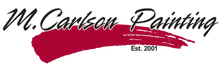 M. Carlson Painting logo