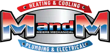 M and M Heating, Cooling, Plumbing and Electrical logo