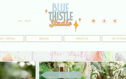 Blue Thistle Studio logo