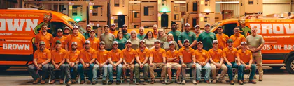 Brown Heating, Cooling & Plumbing media 1