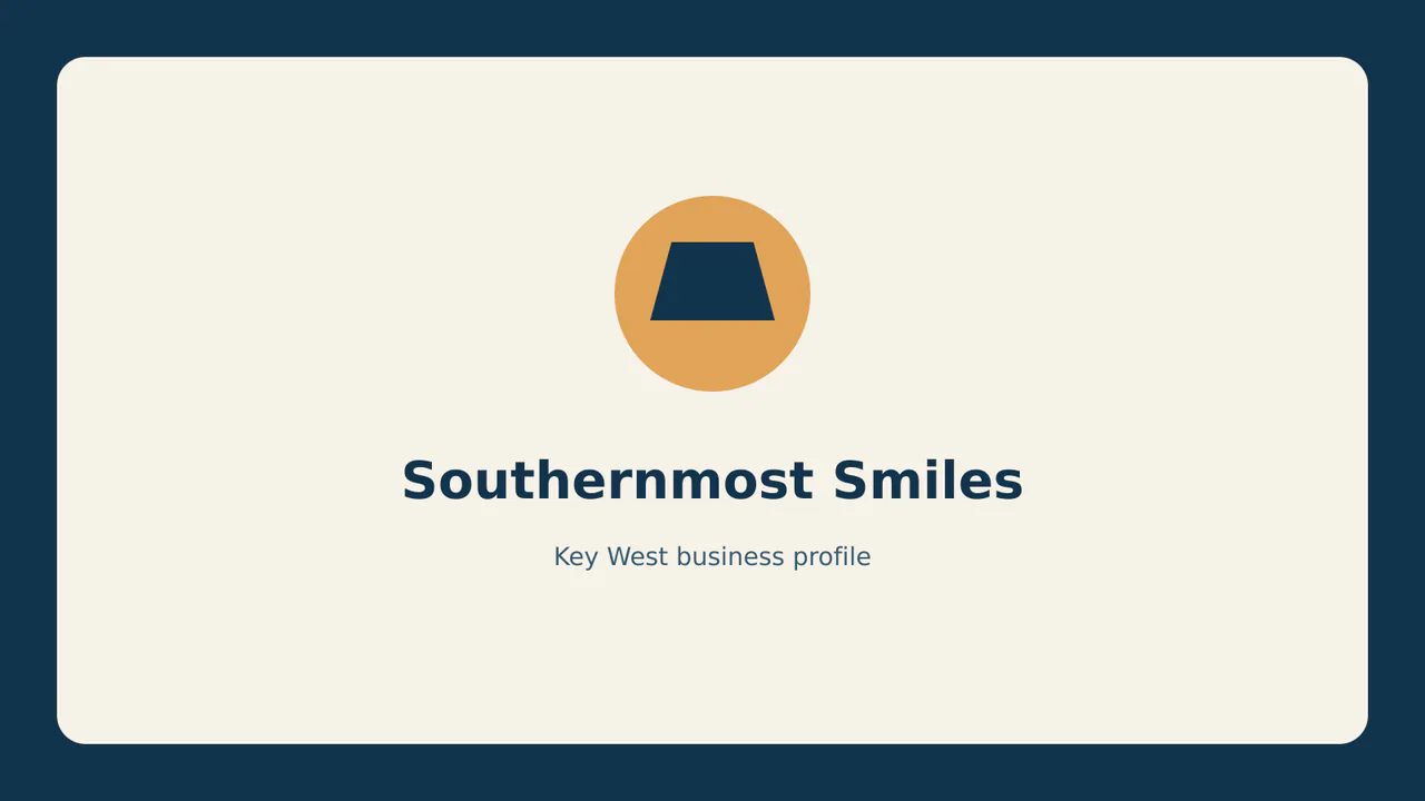 Southernmost Smiles profile identifier; RealReviews editorial text mark, not the business's official logo or a photograph.