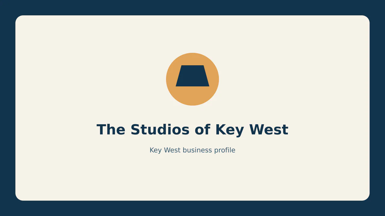 The Studios of Key West profile identifier; RealReviews editorial text mark, not the business's official logo or a photograph.