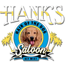 Hank's Hair of the Dog Saloon logo