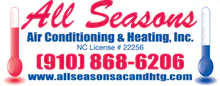 All Seasons Air Conditioner and Heating Inc. logo