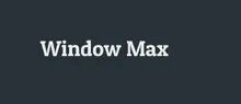 Window Max | Window Replacement & Repair logo