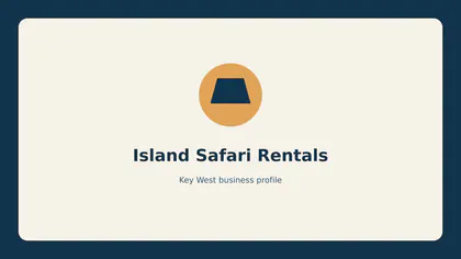 Island Safari Rentals logo
