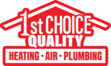 1st Choice Quality Heating, Air, Plumbing logo