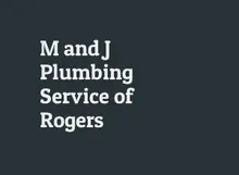 M and J Plumbing Service of Rogers logo