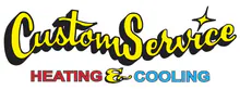 Custom Service Heating & Cooling Inc. logo
