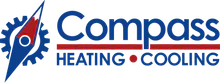 Compass Heating and Cooling logo