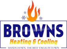 Browns Heating & Cooling logo