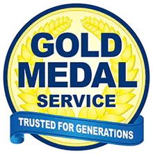 Gold Medal Service - Air Conditioning, Heating, Plumbing, & Electrical logo