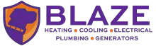 Blaze Heating Cooling Electrical Plumbing logo