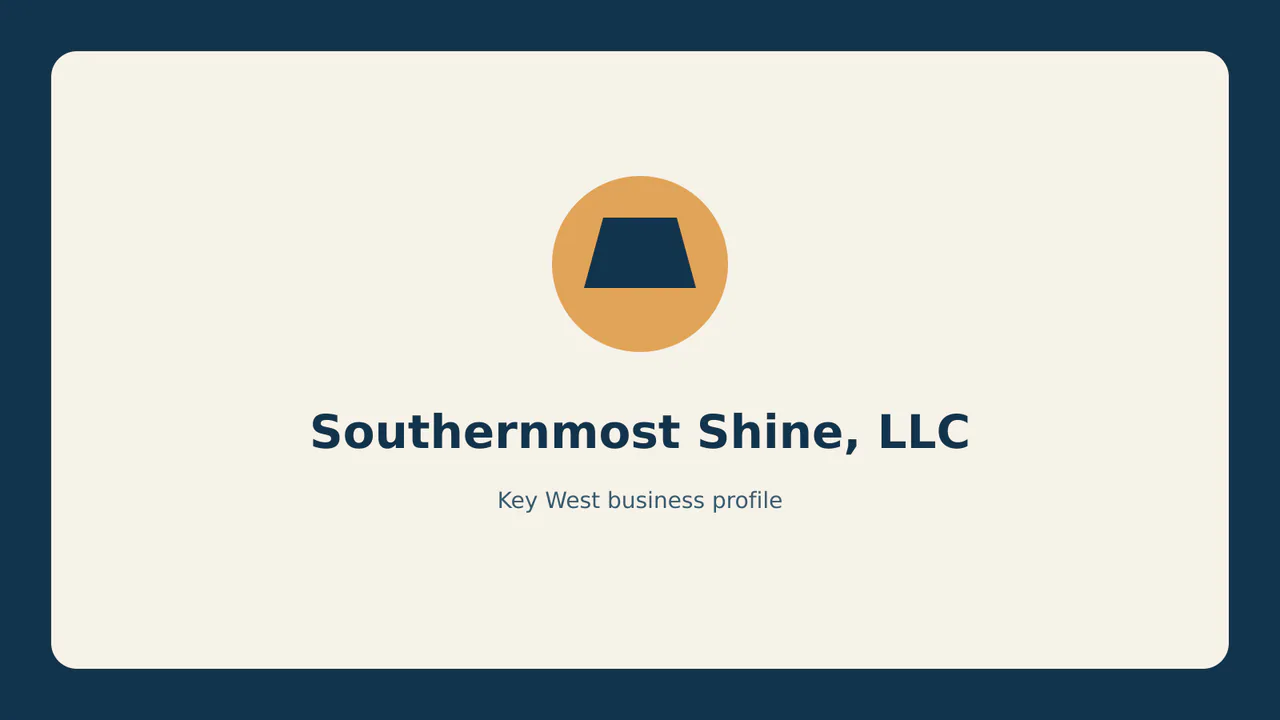 Southernmost Shine, LLC profile identifier; RealReviews editorial text mark, not the business's official logo or a photograph.