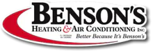 Benson's Heating and Air Conditioning logo