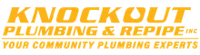 Knockout Plumbing & Repipe Inc. logo