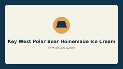 Key West Polar Bear Homemade Ice Cream logo