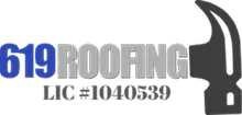619 Roofing logo