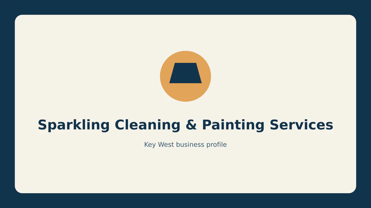Sparkling Cleaning & Painting Services profile identifier; RealReviews editorial text mark, not the business's official logo or a photograph.