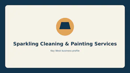 Sparkling Cleaning & Painting Services logo