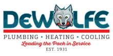 DeWolfe Plumbing, Heating & Cooling logo