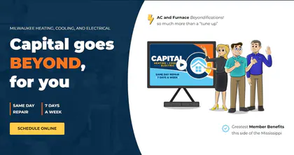 Capital Heating, Cooling, Electric, and Plumbing media 1